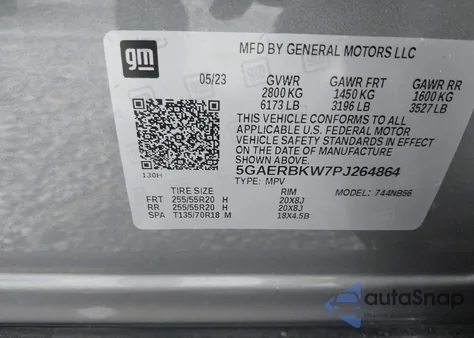 2023 Buick Enclave Essence Fwd z USA, uszkodzony, nr VIN 5GAERBKW7PJ264864